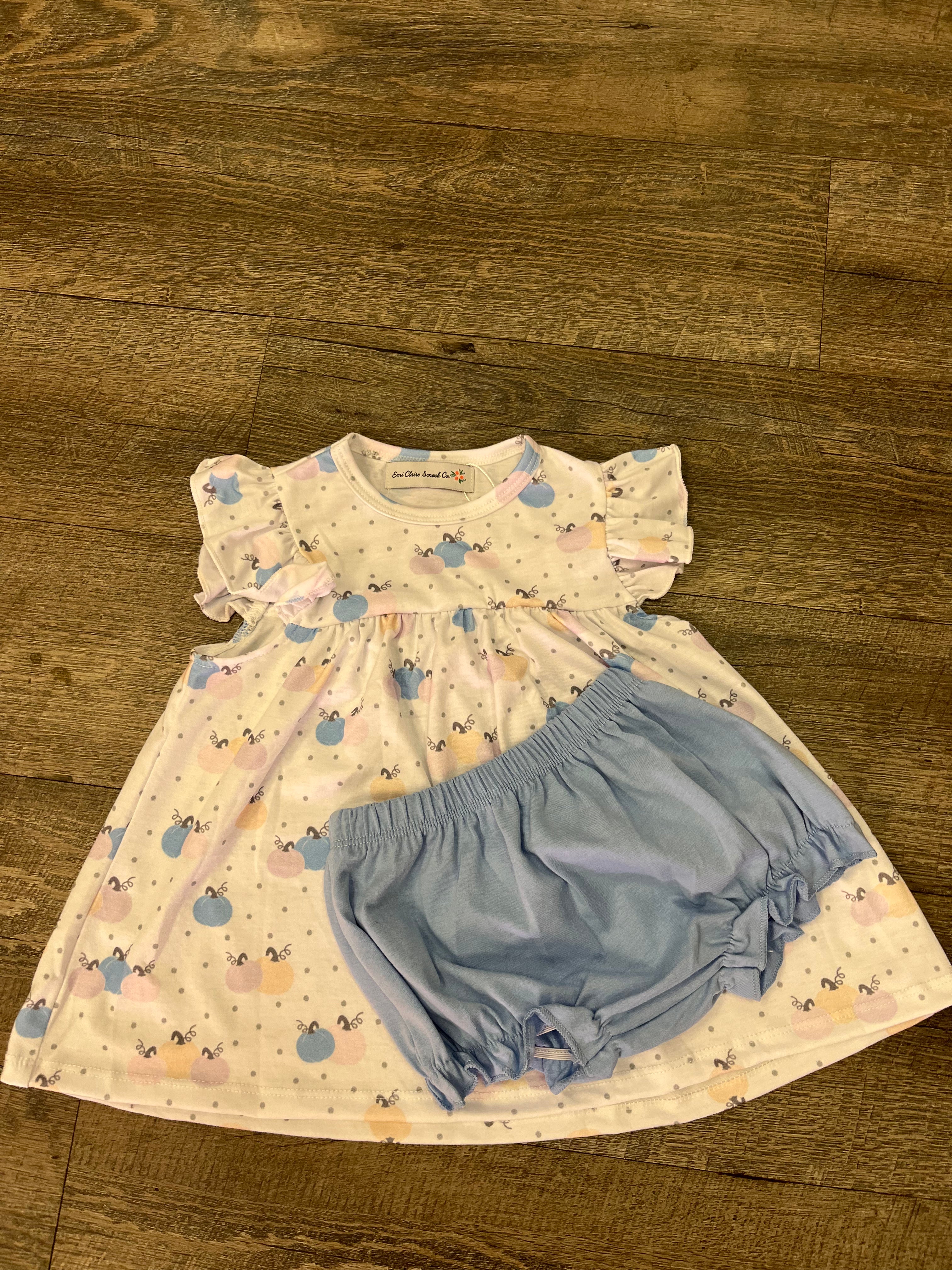 WATERCOLOR GRILS PUMPKIN SET