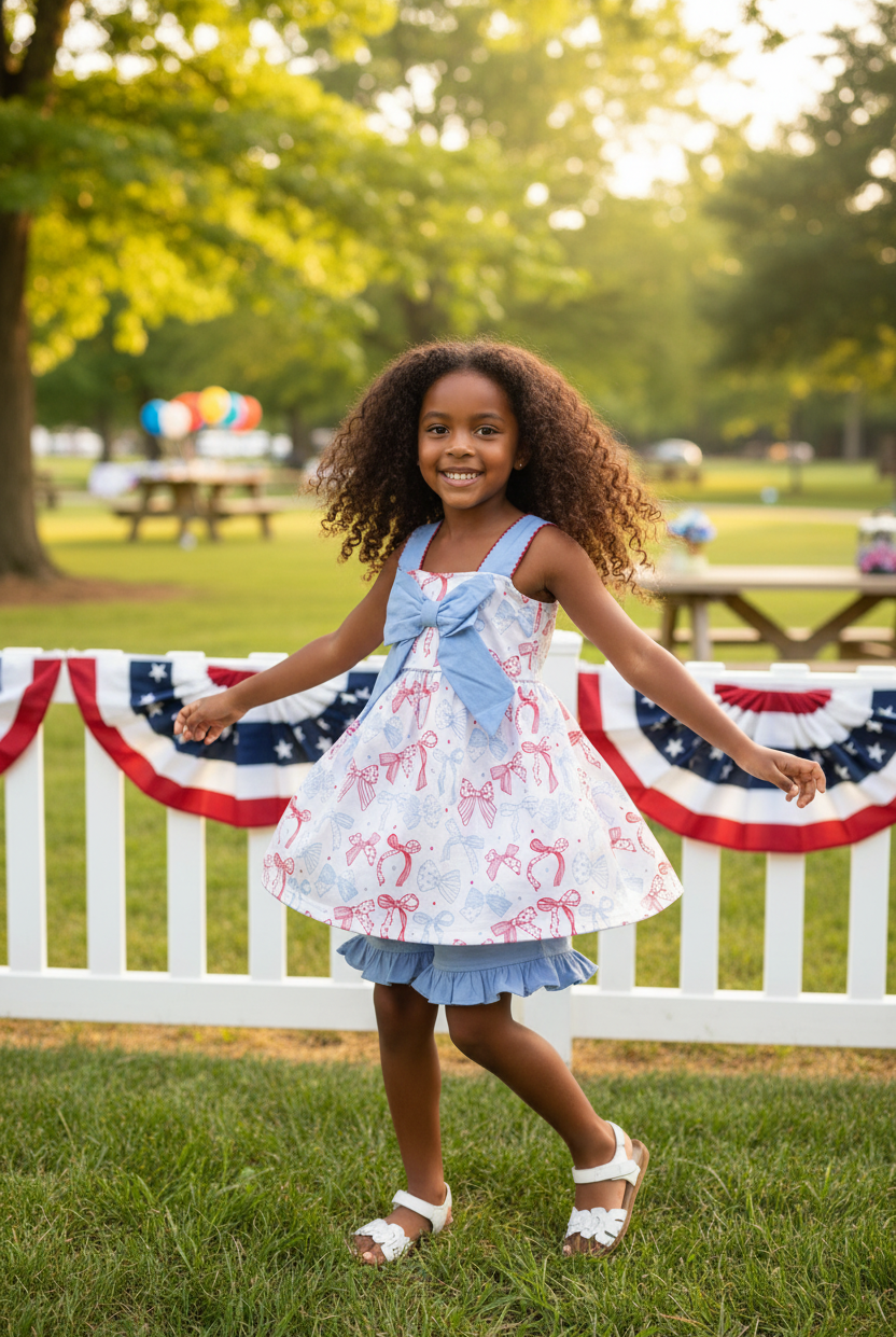 Carolina Firecracker Short Set - Lifestyle 3