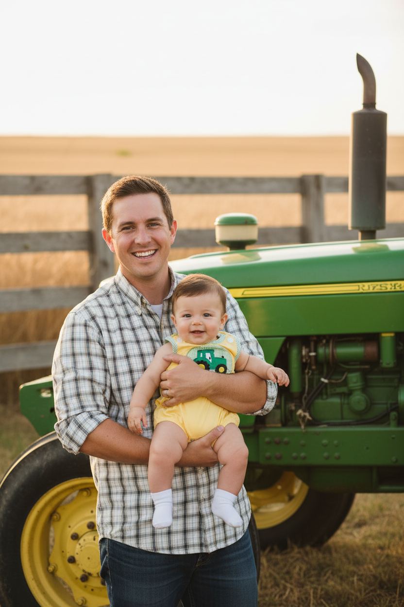 Dad tractor lifestyle