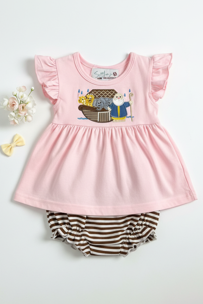 Flat Lay - Saved By The Ark Bloomer Set