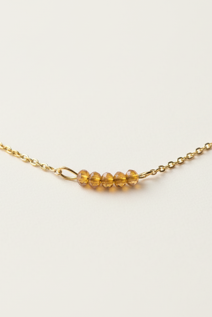 She Who Is Faith Necklace - close up detail