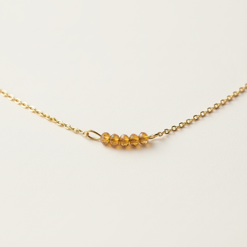 She Who Is Faith Necklace - close up detail