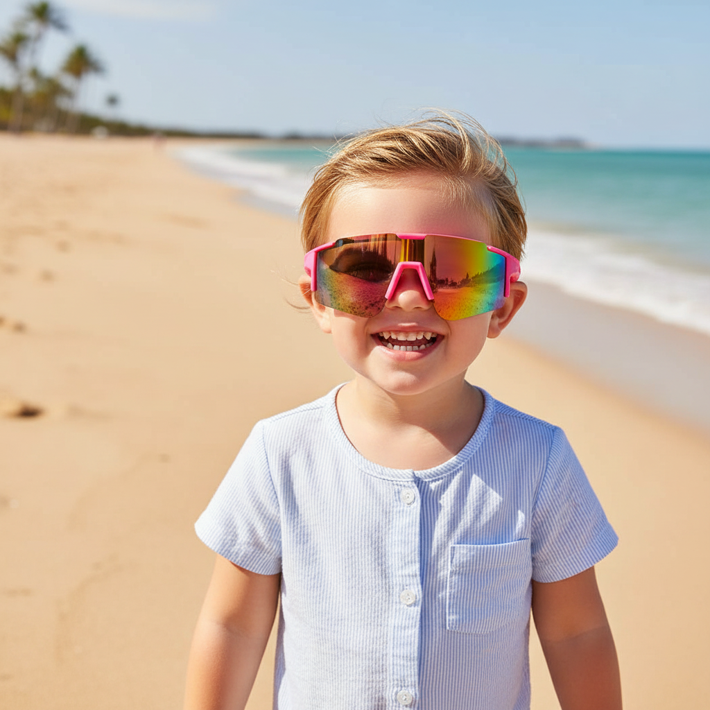 Kids Sunglasses Beach Lifestyle
