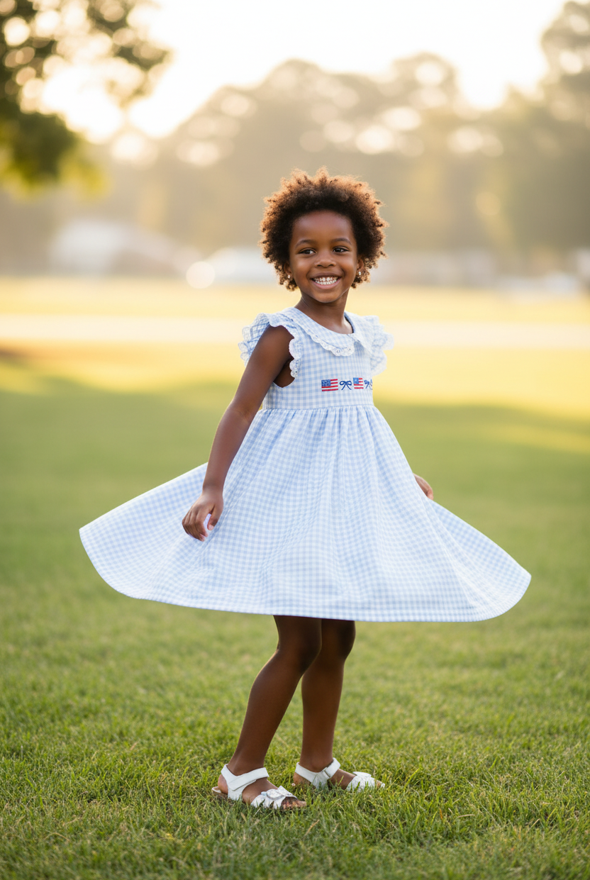 Liberty Lace Dress - Twirling