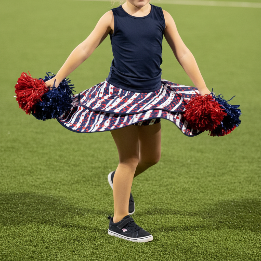 Lifestyle — Turf Twirl with Pom-Poms