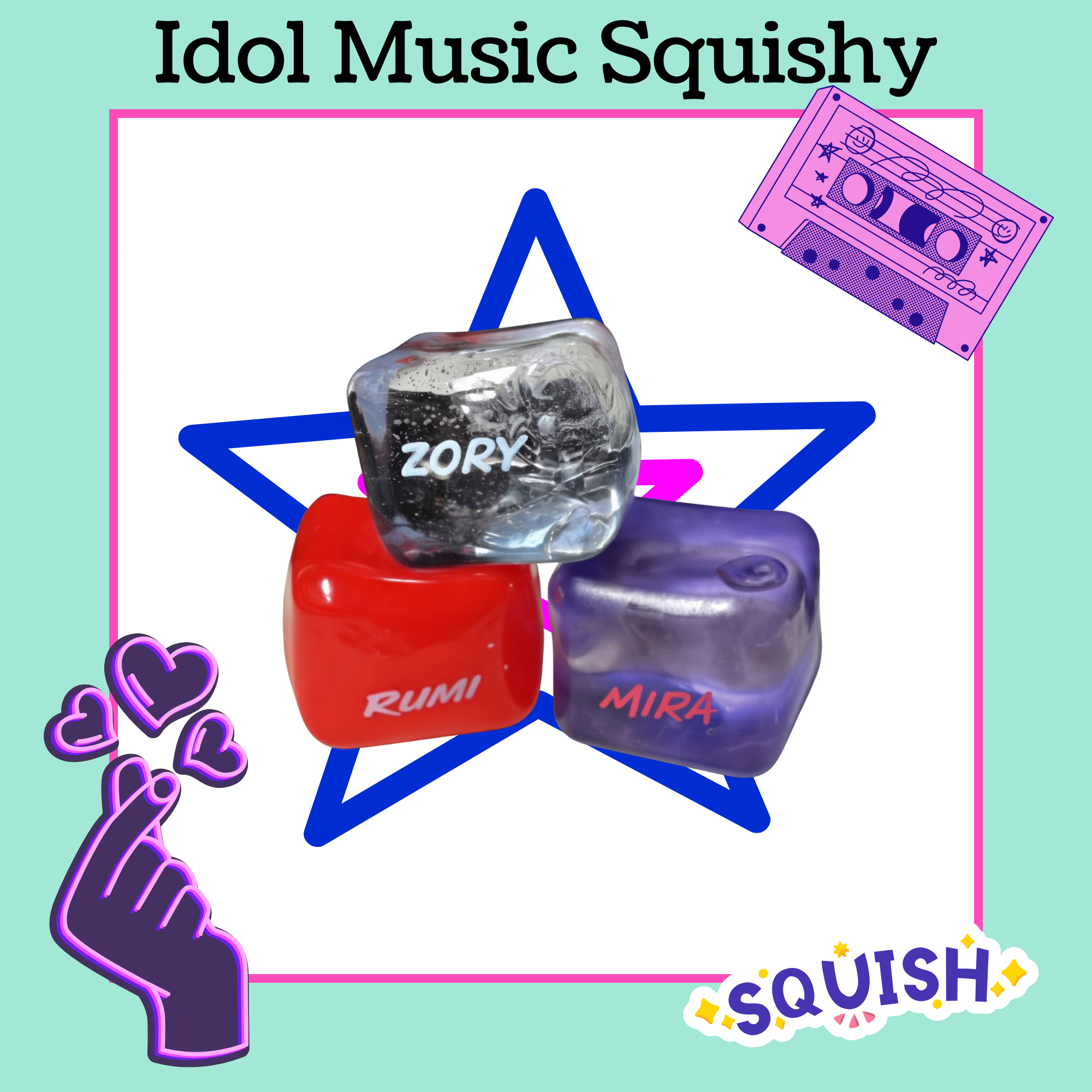 Idol Music Squishy Toy | Southern Belle & Beaus