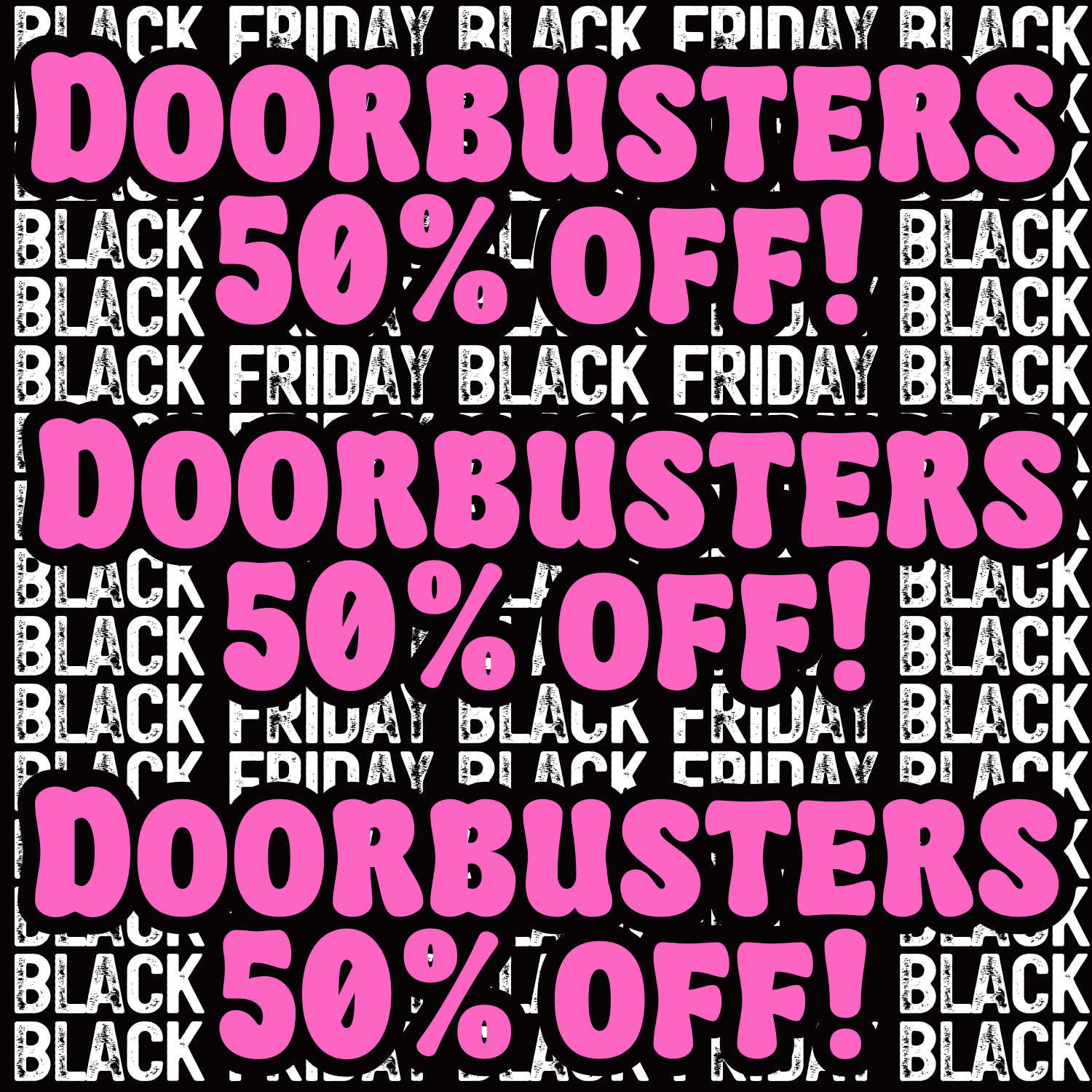 doorbuster 50% Off