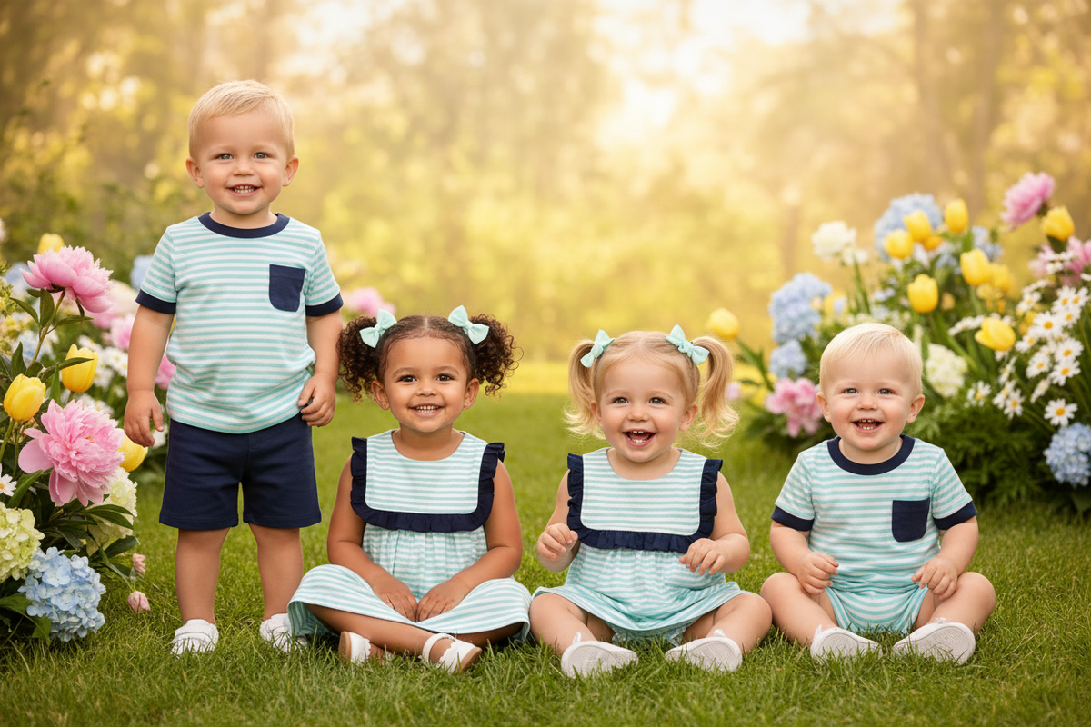 Spring Kids Clothing 2026 - Children's Spring Outfits - Southern Belle ...