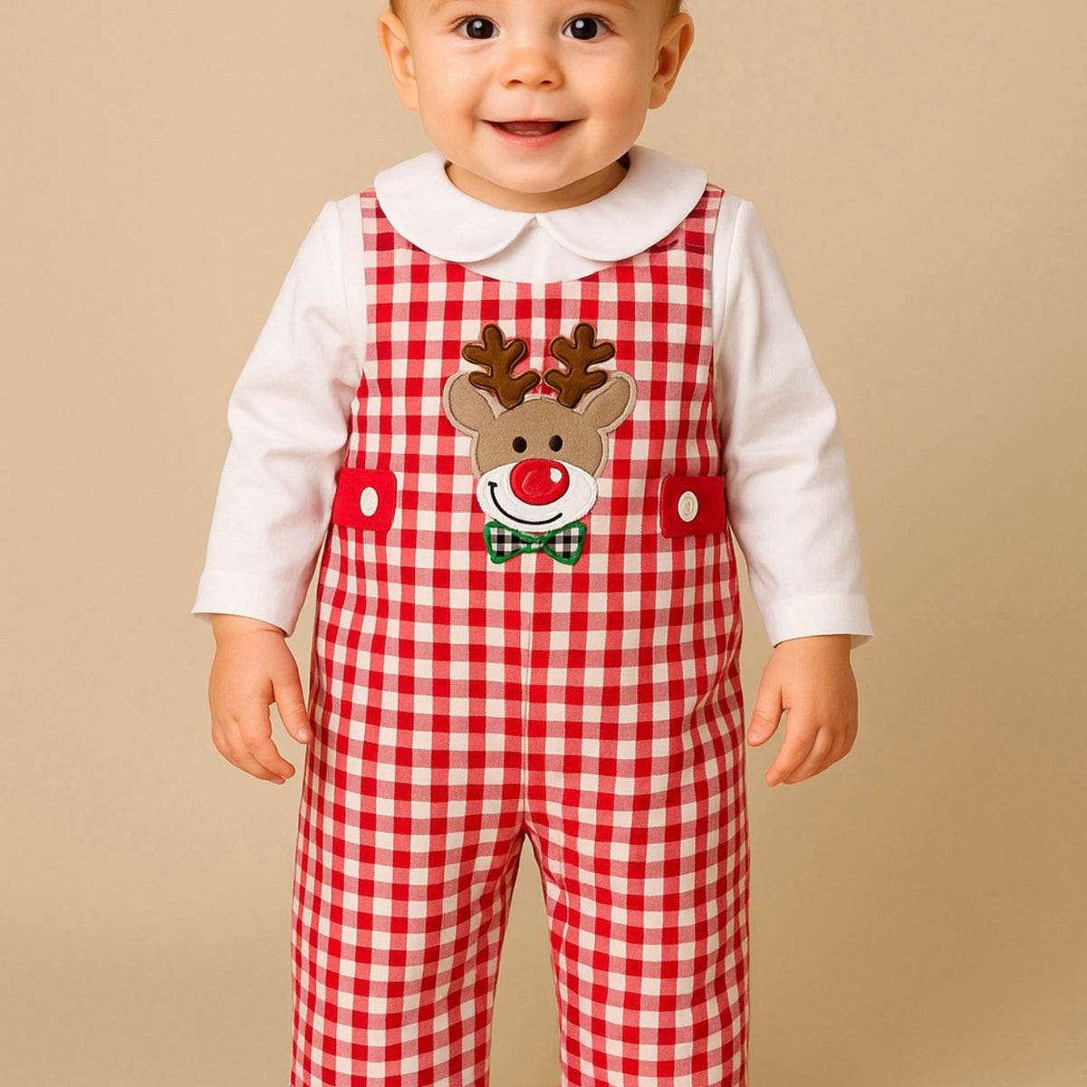 Rudolph's Favorite Romper – Southern Belle & Beau Co