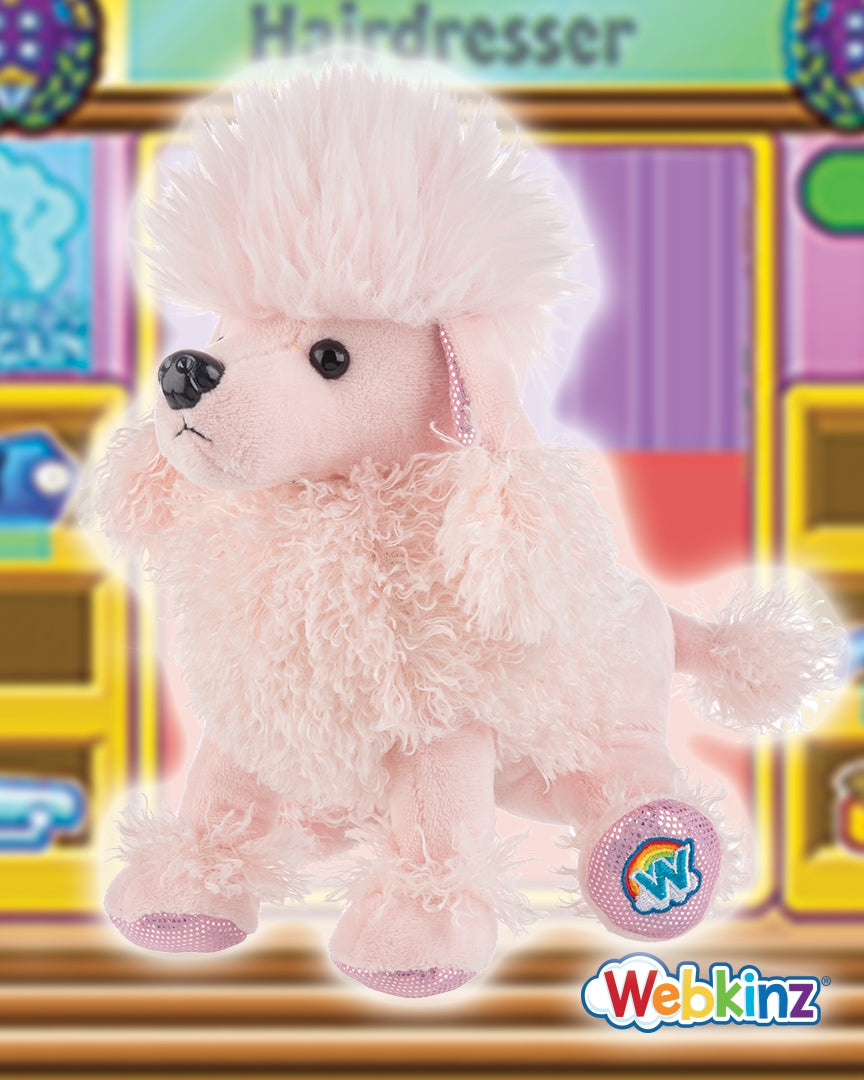 Webkinz Pink Poodle plush stuffed animal by Ganz