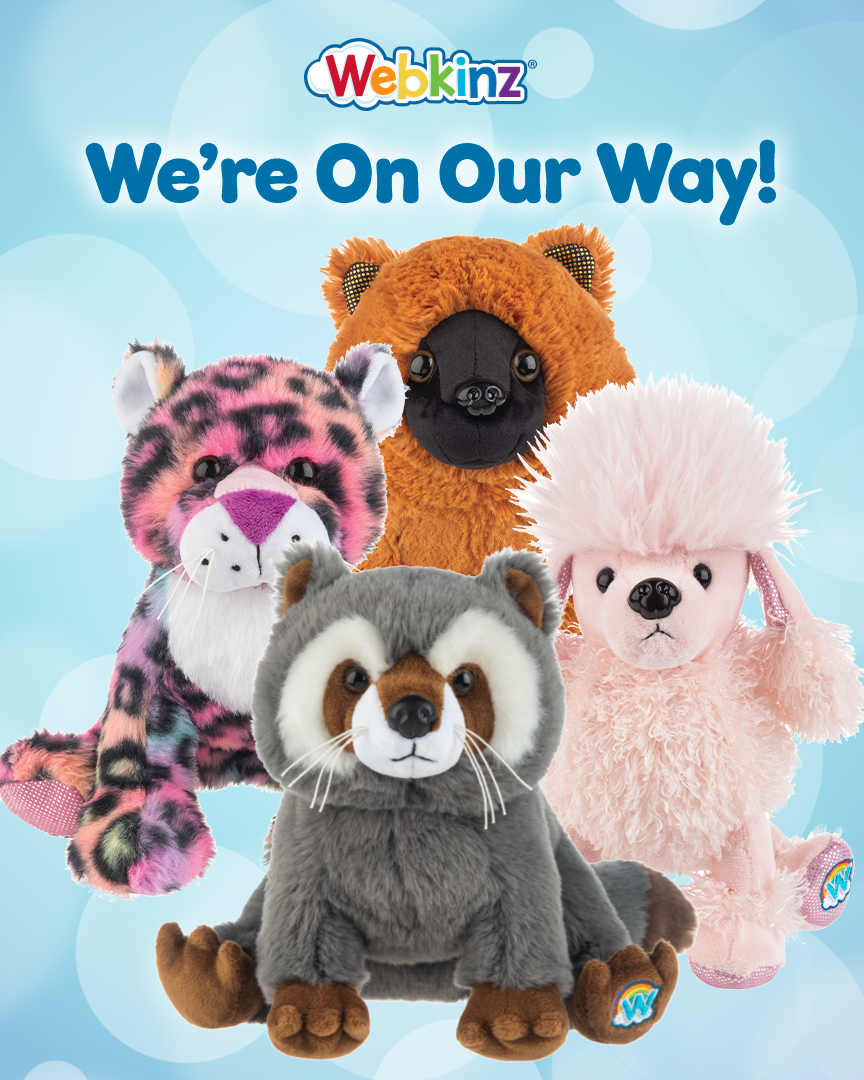 Webkinz plush stuffed animals by Ganz