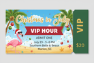 Christmas in July VIP Ticket - Summer Beach