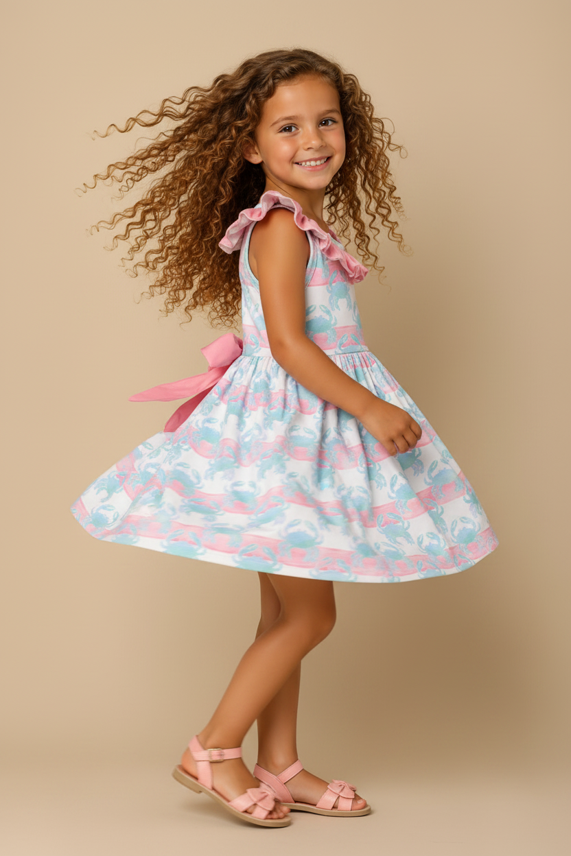 Dockside Darlin' Dress - Twirl Pose