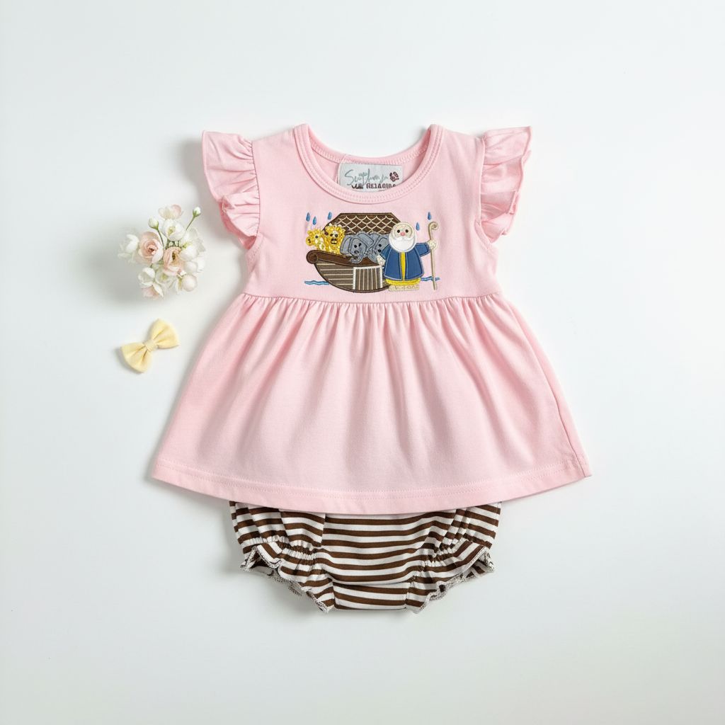 Flat Lay - Saved By The Ark Bloomer Set