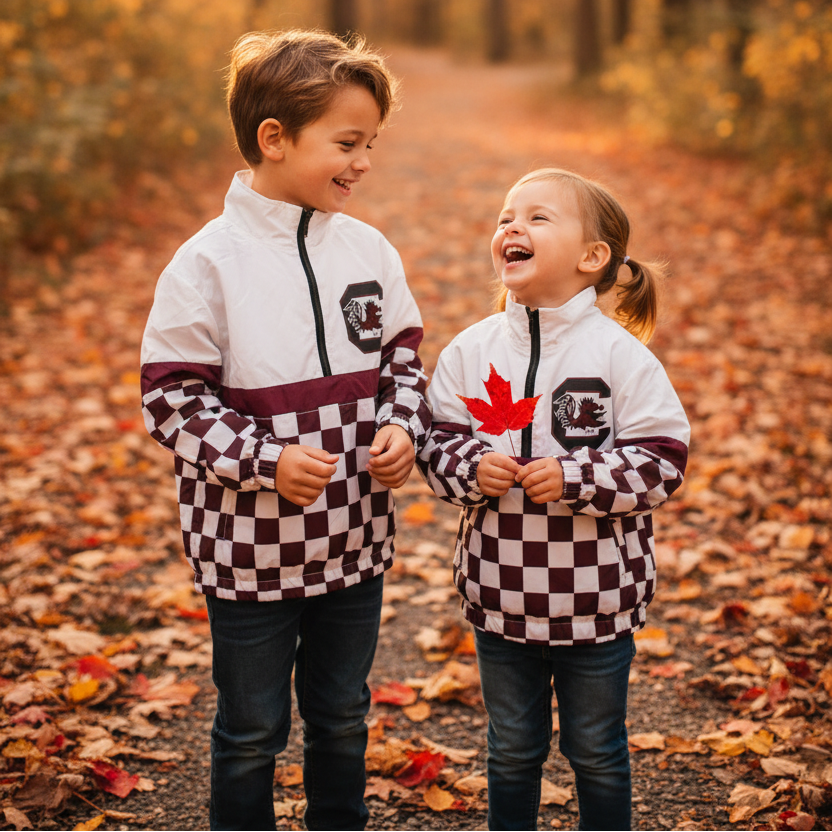 Garnet Windbreaker Siblings