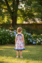 Girl facing back