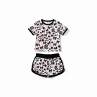 Glory to Garnet girls Gamecocks skort set boutique flat lay white background