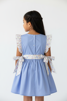 Back view of Thank Heaven for Little Girls Embroidered Dress