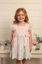 Mama's Bestie Girls Dress - front full length boutique