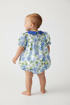 Back view of Ag's Floral Perfection Girls Bubble Romper