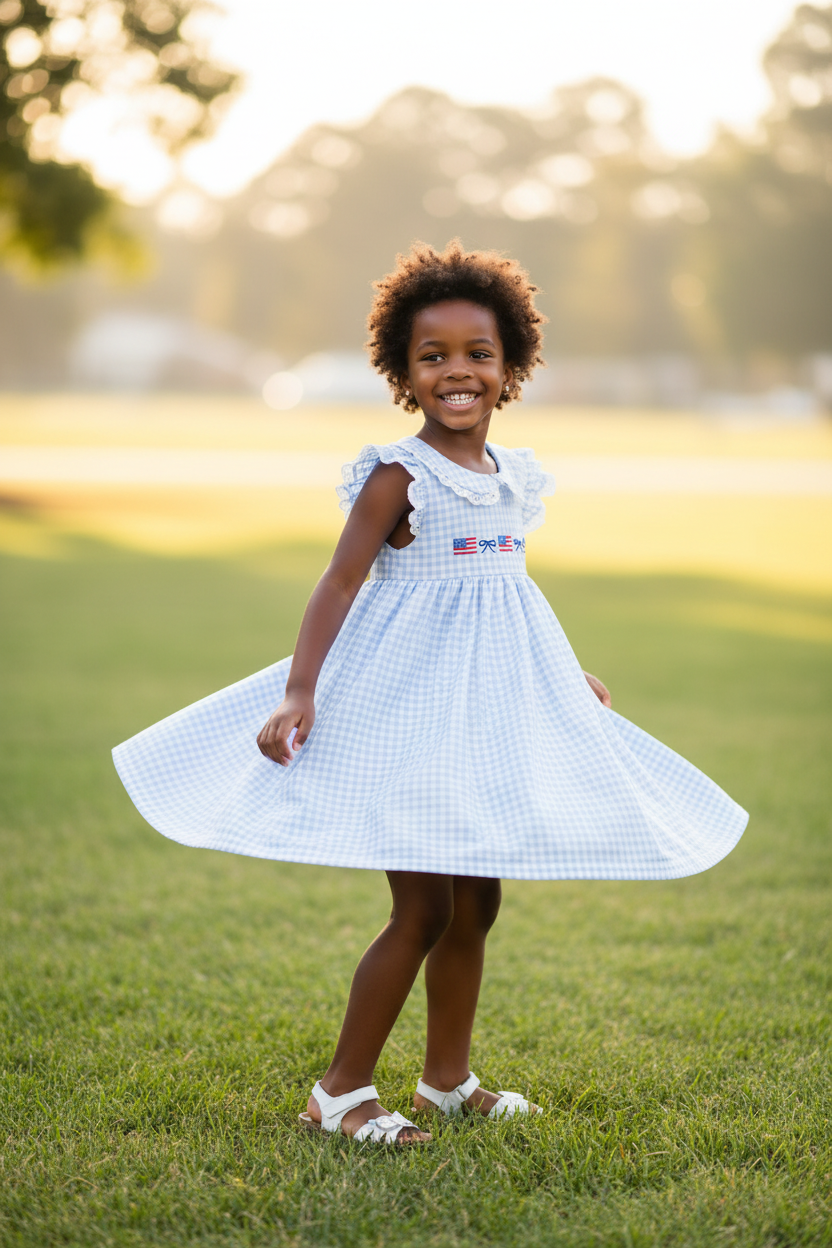 Liberty Lace Dress - Twirling
