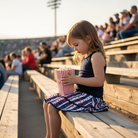 Lifestyle — Bleachers with Popcorn