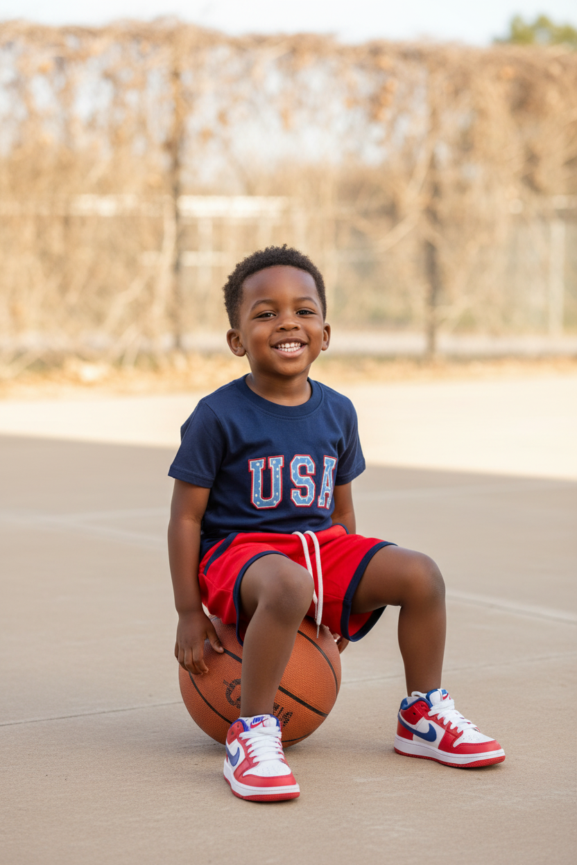 Mr. America Set - Sitting on Ball