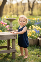 Navy Gator Bubble - Baby Boy 2