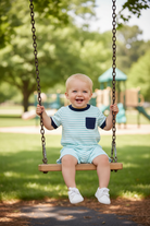 On the Swing at the Park