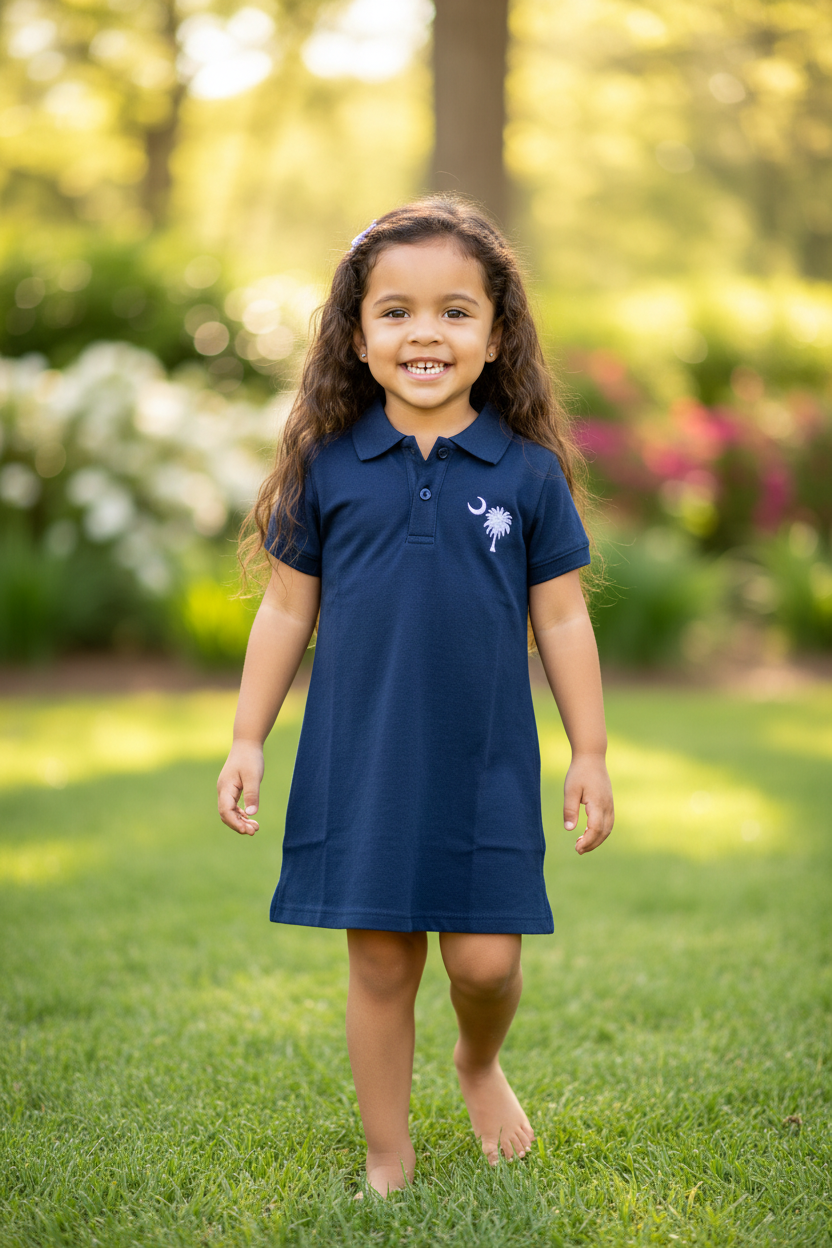 Palmetto State Dress - Green Grass