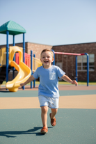 Playground Running with Loafers