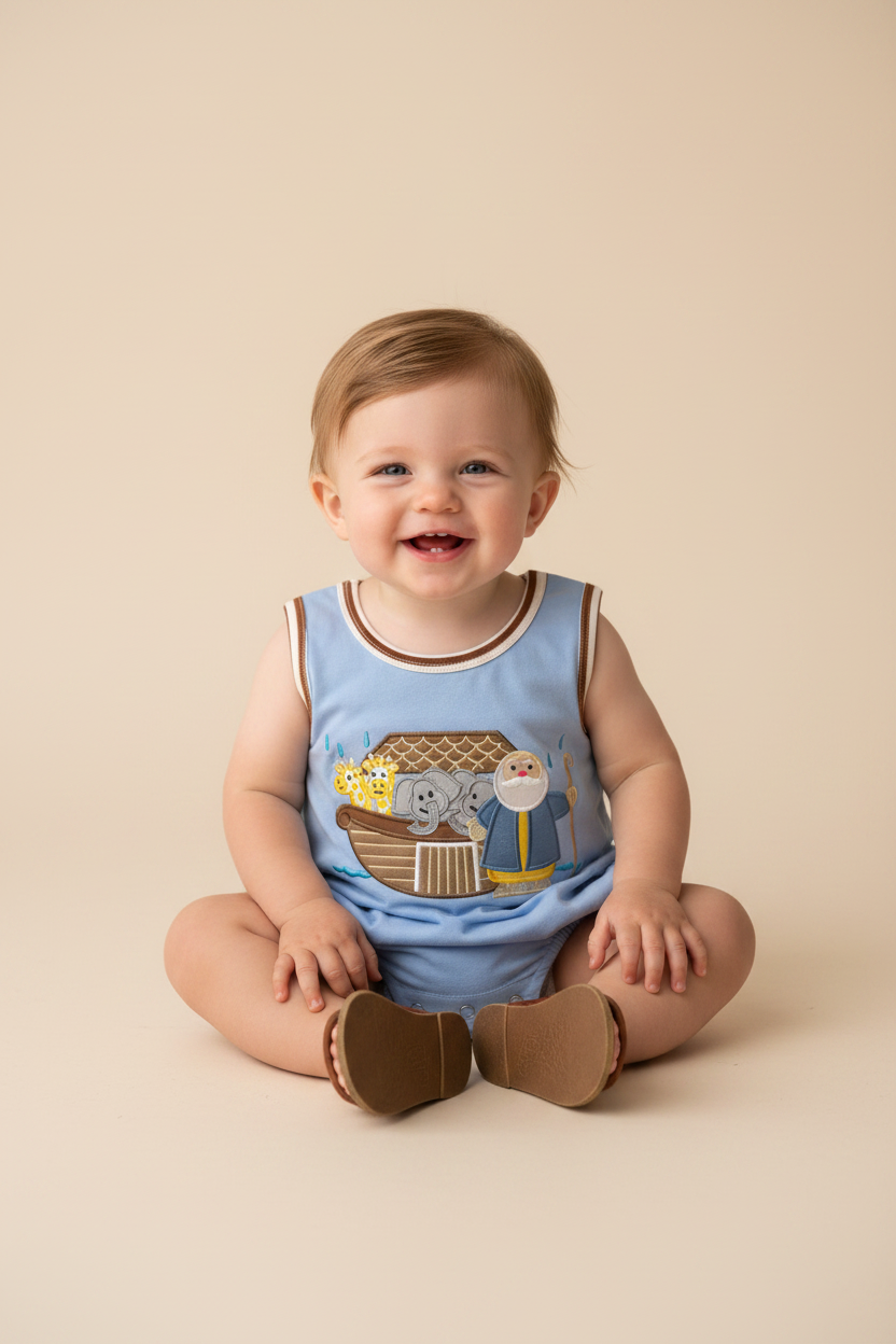 Row Row Lil Bro Bubble - Baby Boy Model