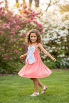 Shoreline Sands Girls Dress - Garden Twirl