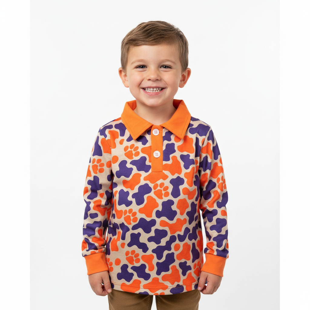 Tiger Cub Polo - Hero White Background