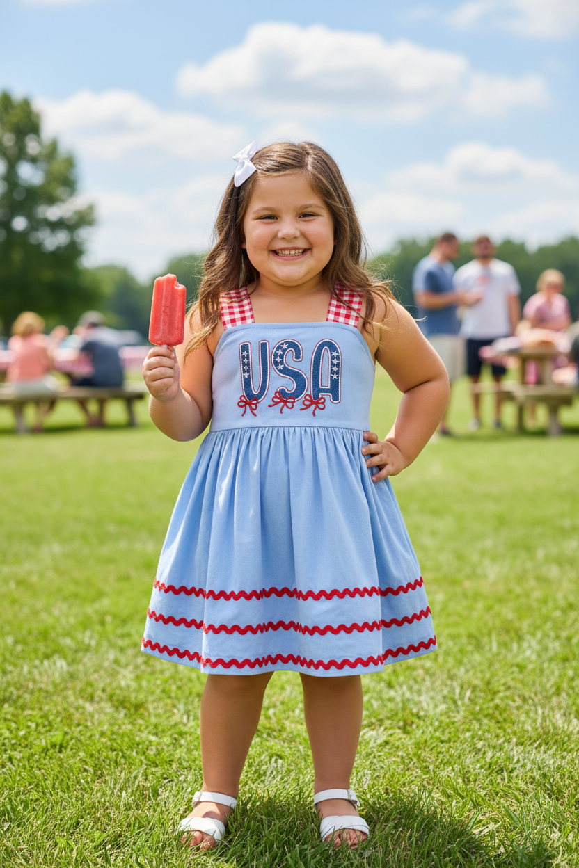 USA Dress - Cookout with Popsicle
