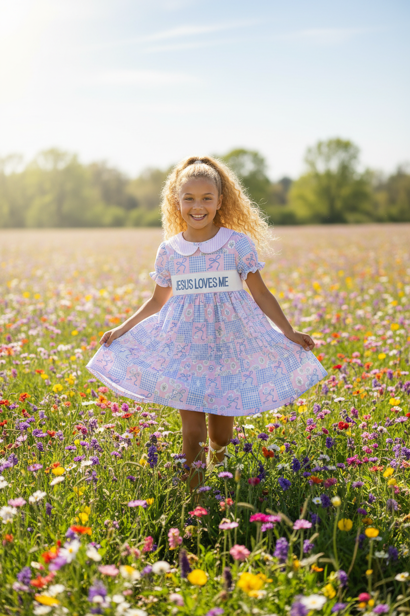 Wildflower field lifestyle